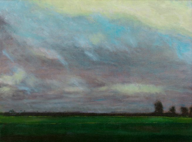 Abstract Landscape Painting by Peter Reiss