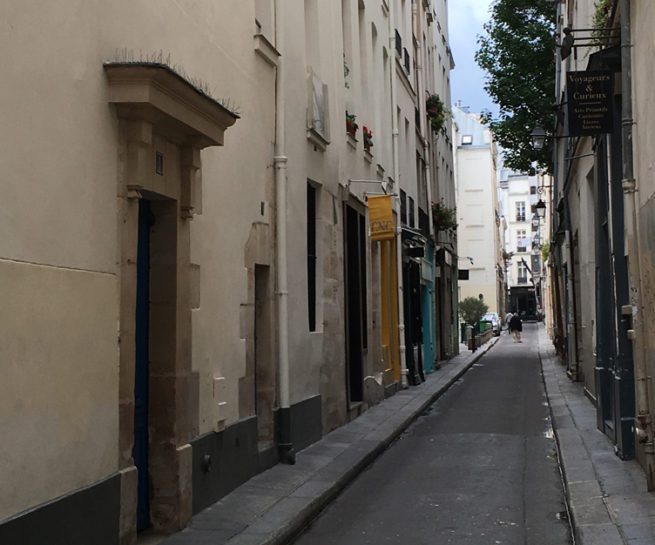 Paris Street Photograph by Peter Reiss