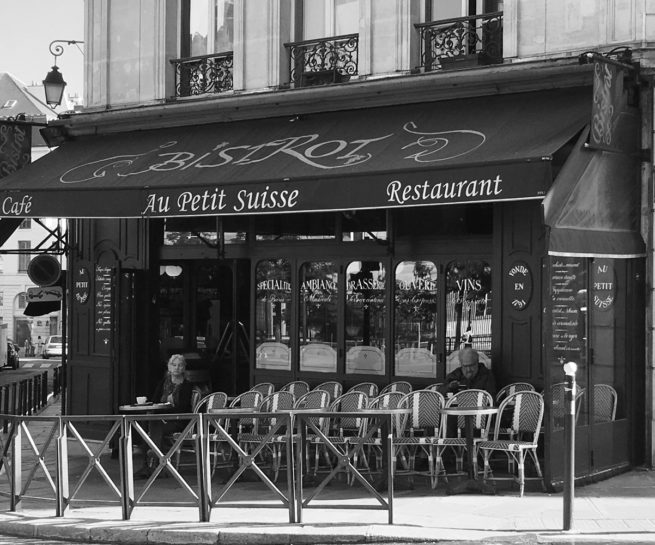 Paris Street Photograph by Peter Reiss
