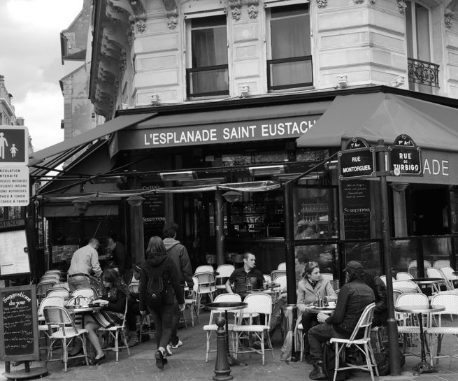 Paris Street Photograph by Peter Reiss