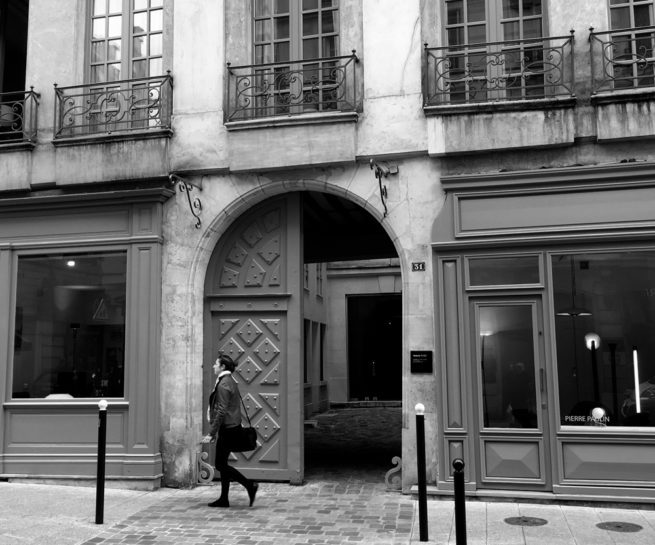 Paris Street Photograph by Peter Reiss